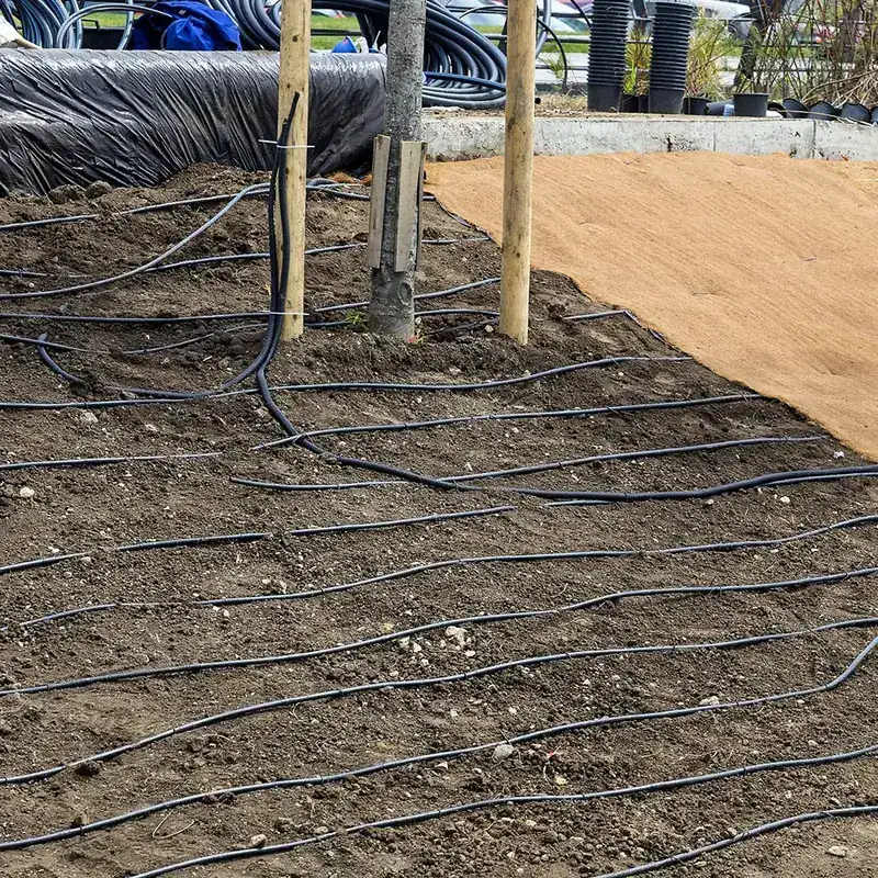 Efficient Drip Irrigation — Strong Landscape